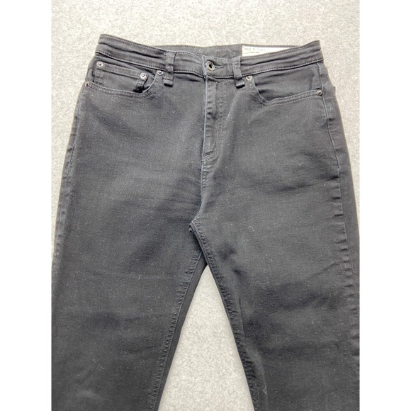 Rag & Bone Womens Jeans 29x25 Nina‎ High Rise Ankle Skinny Black  Stretch Tag 29 - Picture 2 of 15